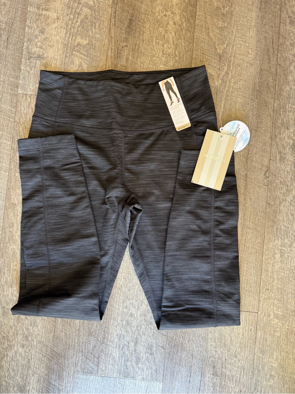 Mondetta Charcoal High-Waisted Leggings